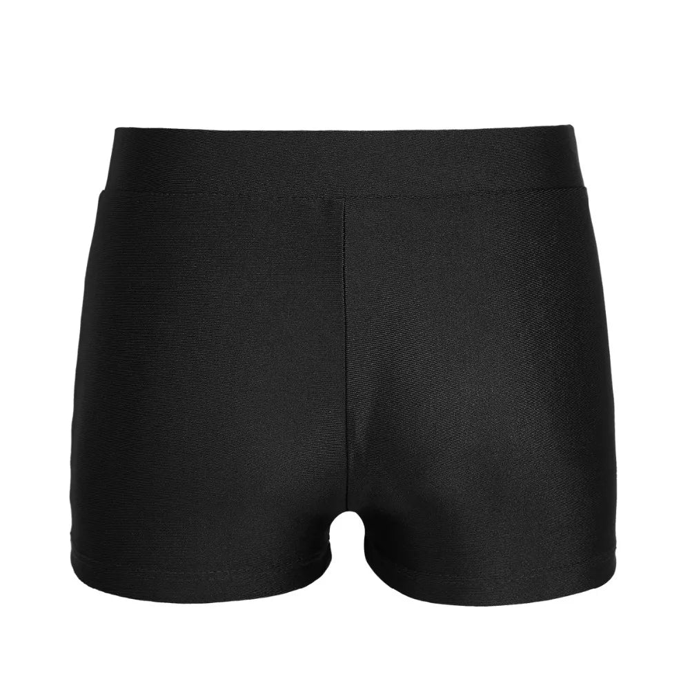 V-Front Waistband Shorts Bottoms for Ballerina Gymnastic Shorts