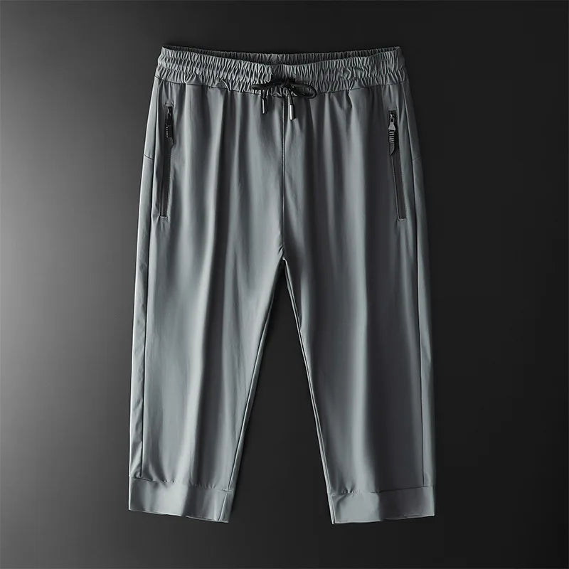 Trousers Casual Jogging Sports Pants Breathable Elastic Waistband