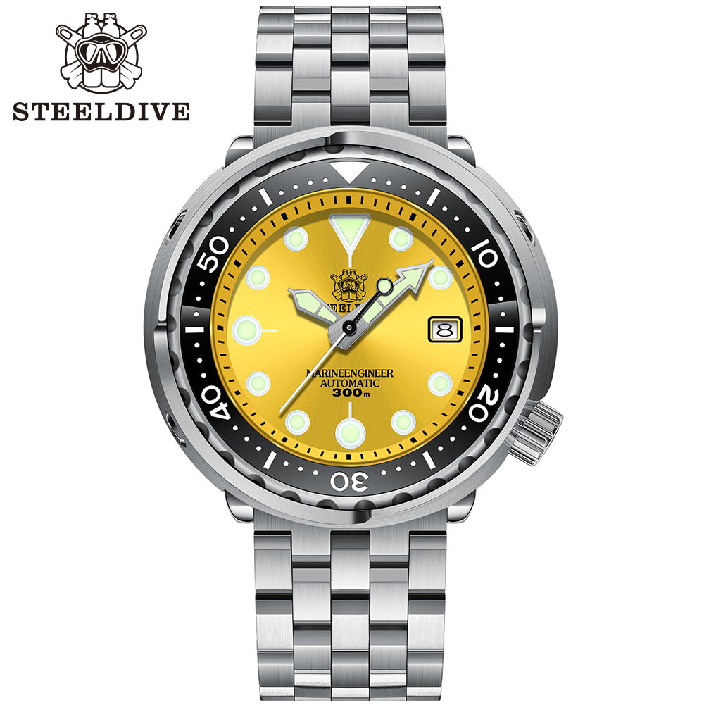 Watch for Men Stainless Steel Men Dive Watch