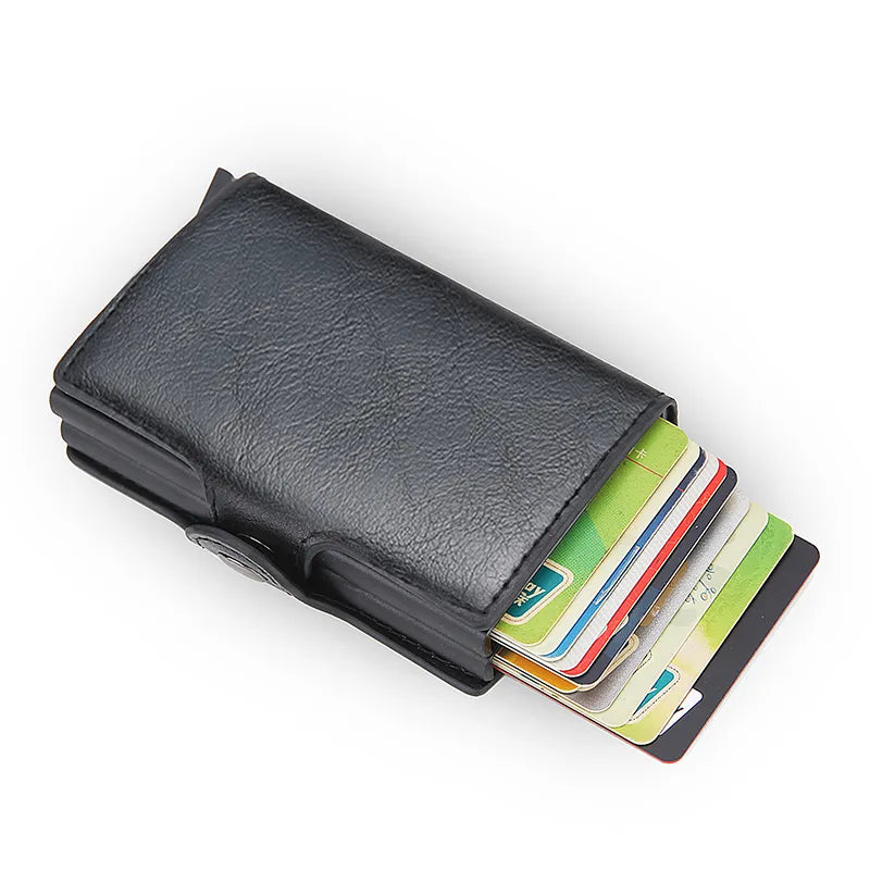 Wallet Men Money Bag Mini Purse leather Wallet Thin