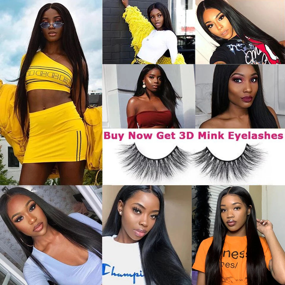 Straight Hair Bundles Human Hair Bundles 30 28 26 Inch 1 3 4 Bundles