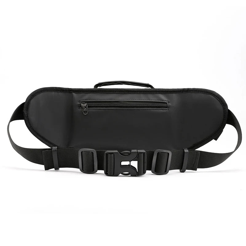 Waterproof Nylon Men Waist Bag Belt Bags Casual Travel Crossbody Chest Bags