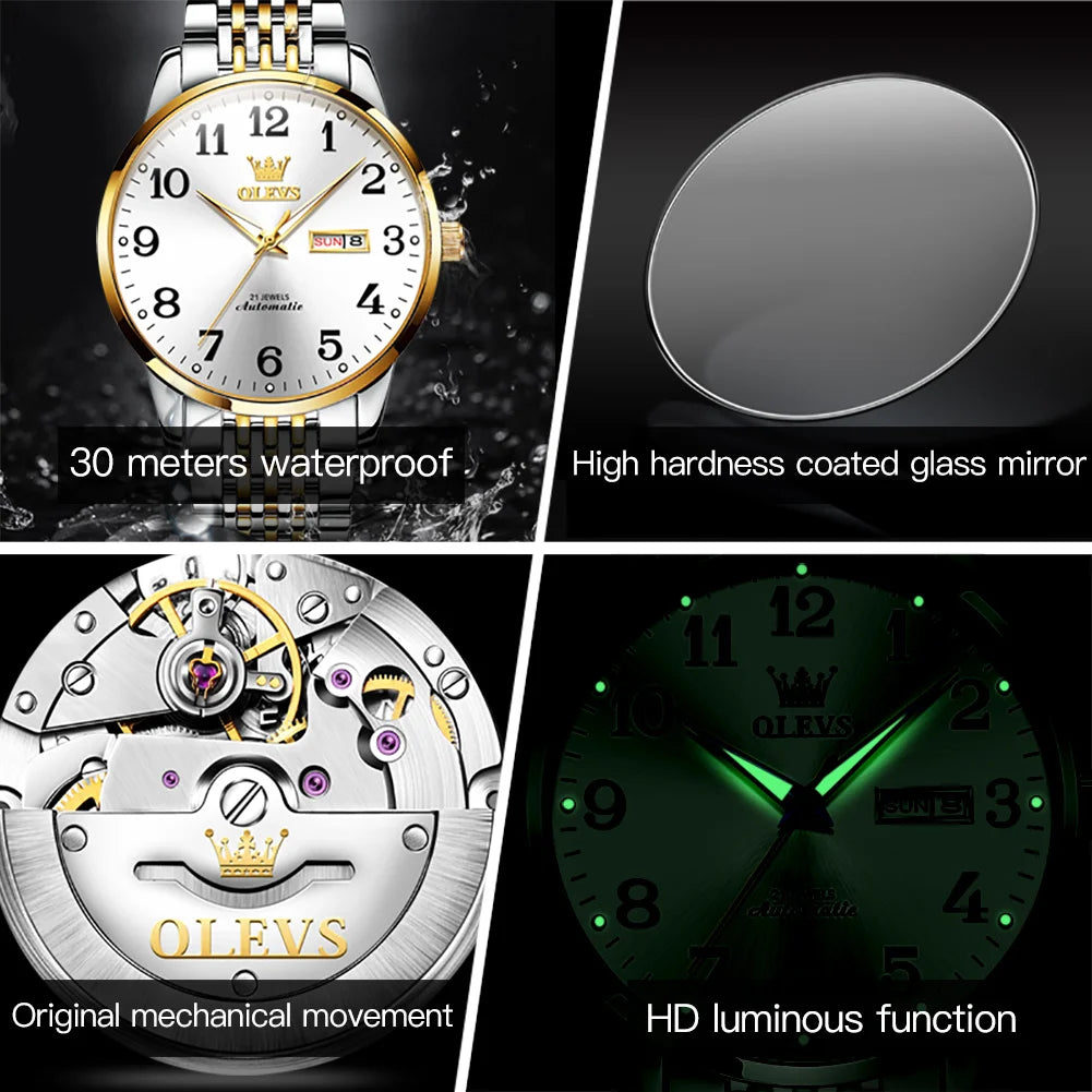 Minimalist Couple Watch Lover Steel 30M Waterproof Wristwatches Watches