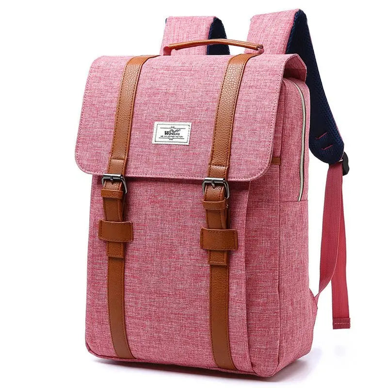 Vintage Unisex Canvas Backpacks School Bags Large Capacity Laptop Backpack