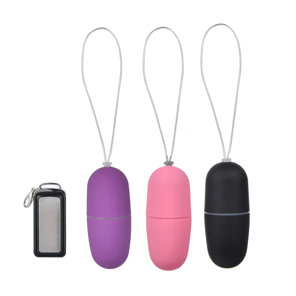 Wireless Jump Egg Vibrating Egg Remote Control Body Massager