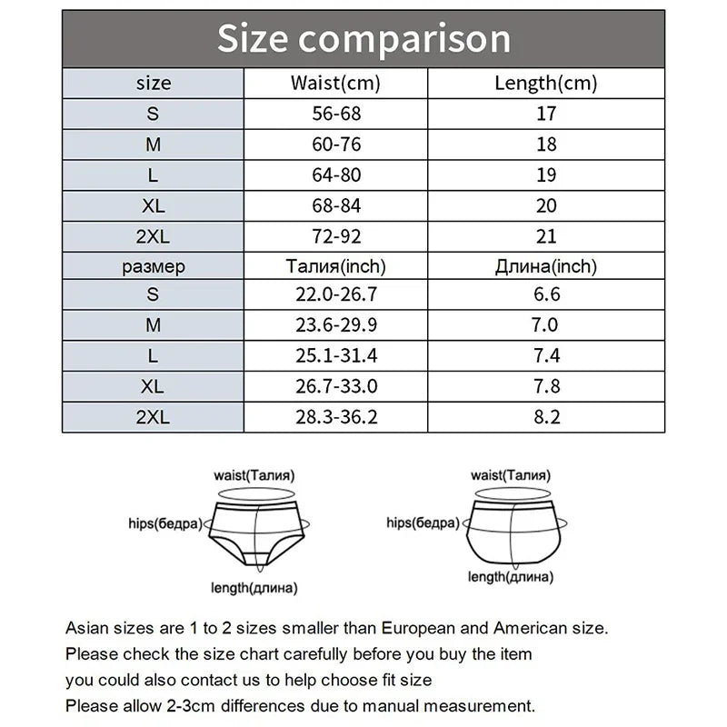 Women's Sexy Lace Panties Seamless Cotton Crotch Low-Rise Underpants Brief