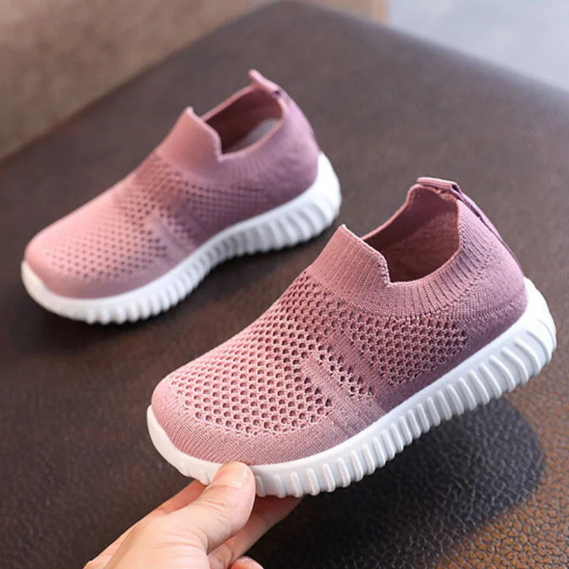 Sport Shoes Breathable Infant Shoes Sneakers Soft Bottom Non-Slip Kids Shoes