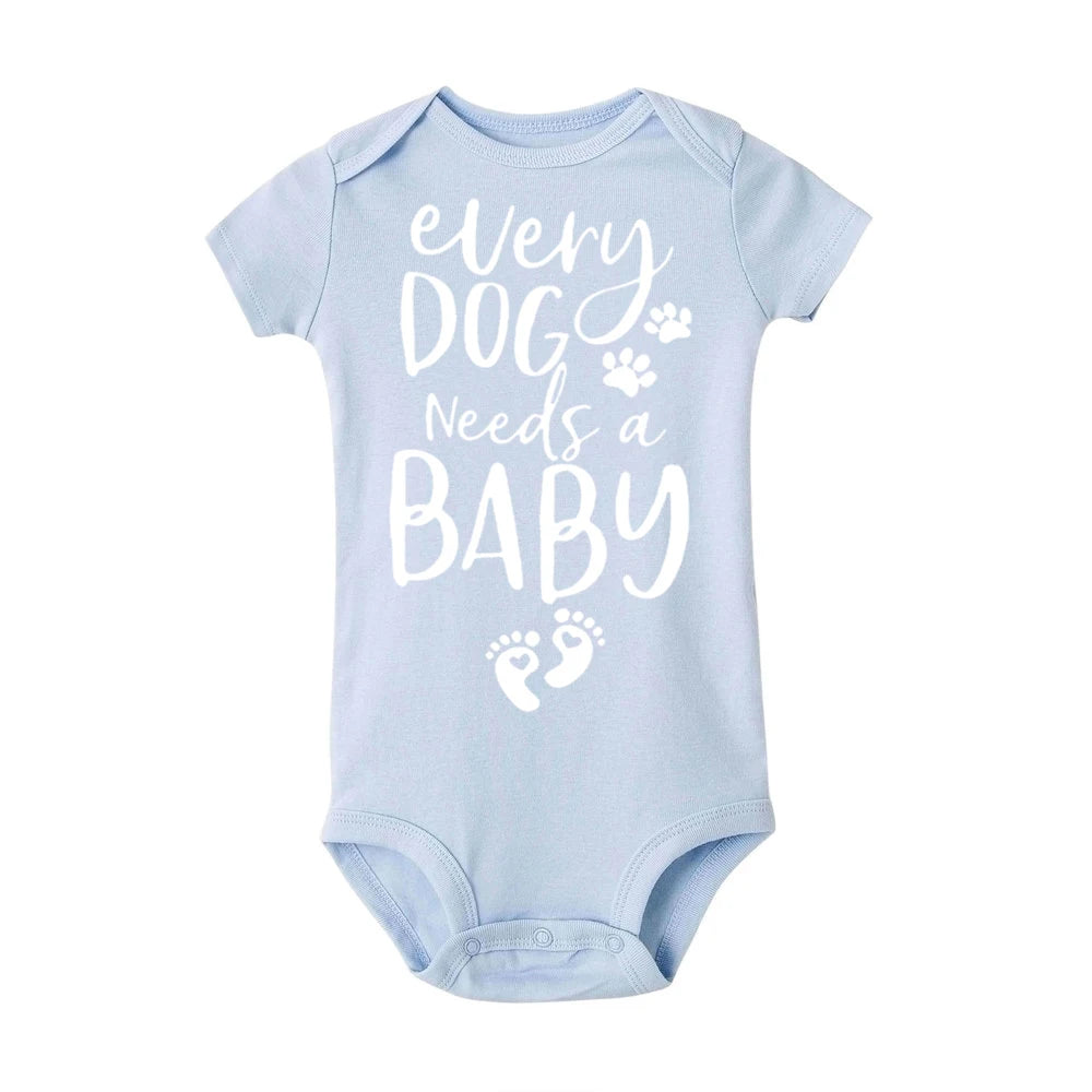 0-24m Infant Newborn Baby Girls Boys Short Sleeve Print Romper Jumpsuit