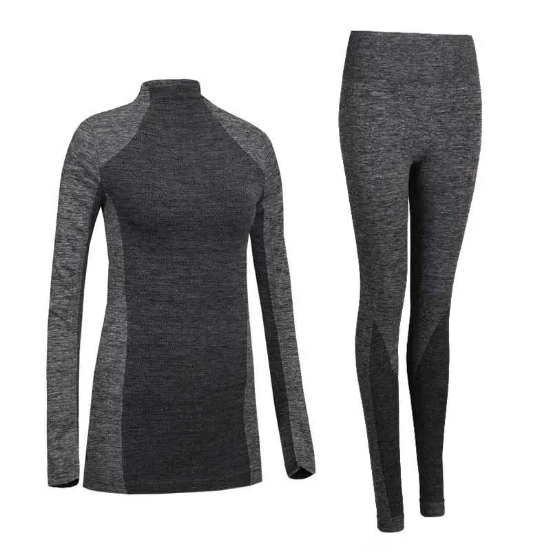 Winter Thermal Underwear Women Quick Dry Stretch Female Casual underwear