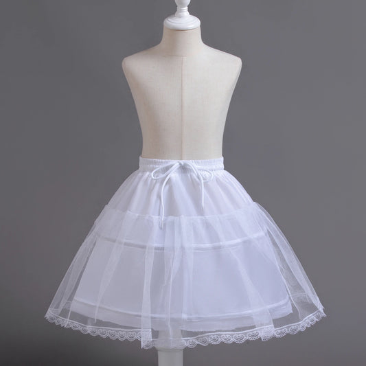 White Tulle Skirt Baby Girls Tutu Skirts Petticoats Kids Underskirt