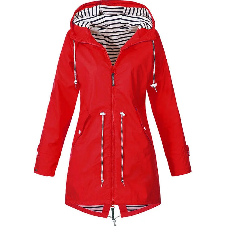 Waterproof Punching Jacket Outdoor Mountaineering Clothing Women