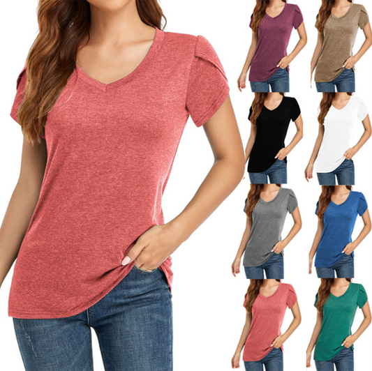 Plus Size Women's Clothing Fashion Big Size T-Shirt Female Shirt Tops