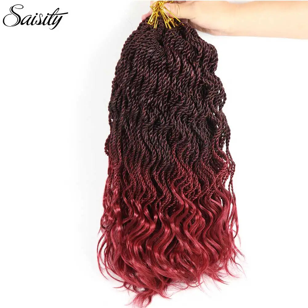 Twist Hair Crochet Braids Synthetic Crochet Braid Hair Curly