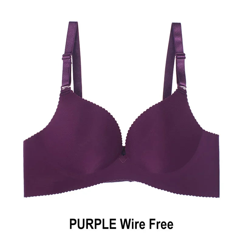 Seamless Sexy Bras for Women Fashion Push Up Bra Wire Free