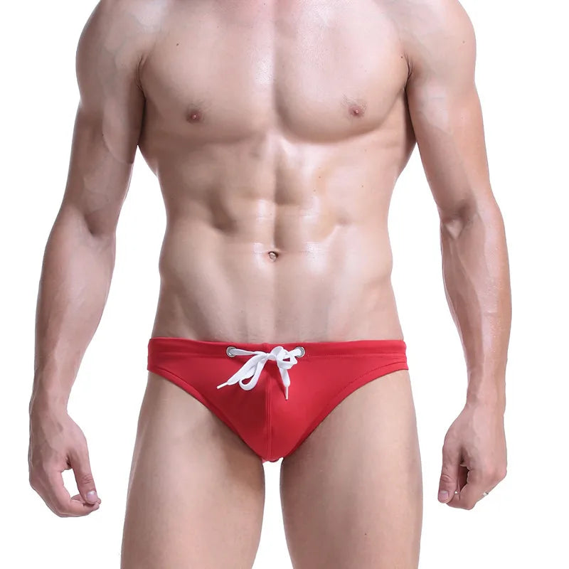 Swimwear Bikini Men Briefs Soft Low Rise Beachwear Briefs Swimwear Underwear