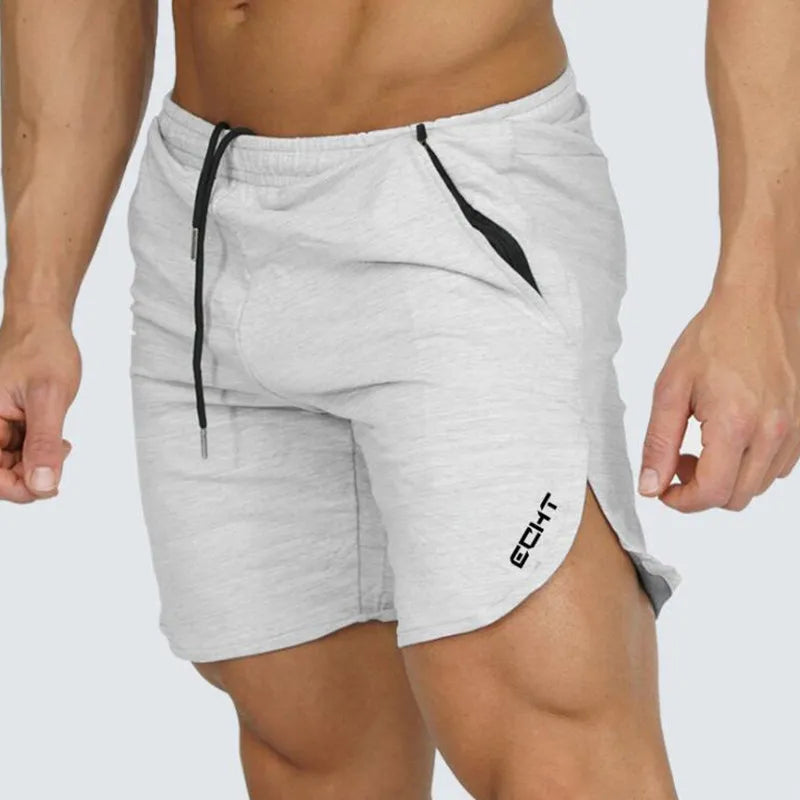 Summer Casual Shorts Cotton Men Gym Fitness Bodybuilding Pants