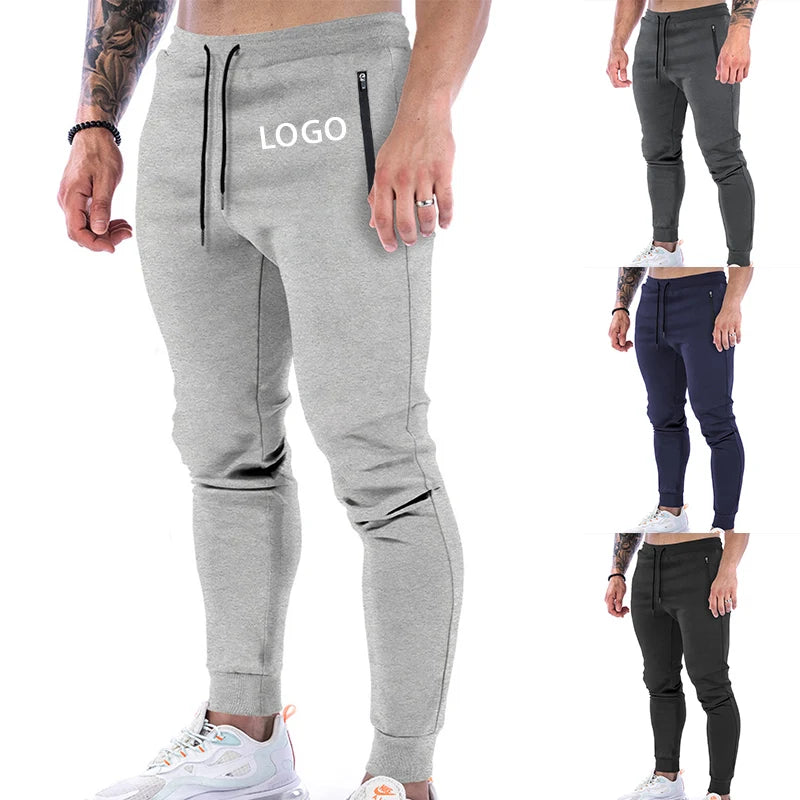 Sports Pants Men's Fitness Mens Skinny Sports Joggers Pants