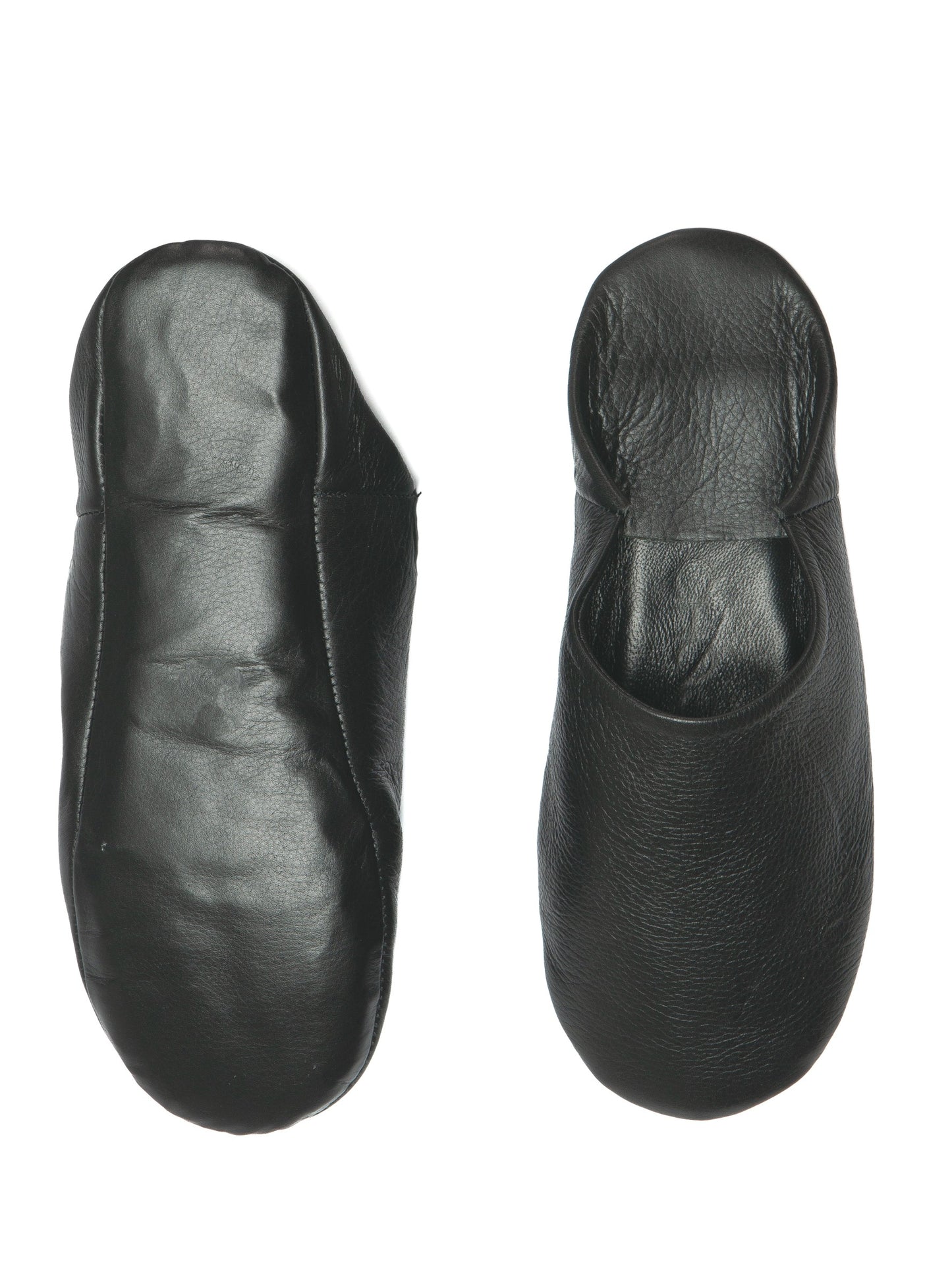 Mystic Noir - Leather Slippers