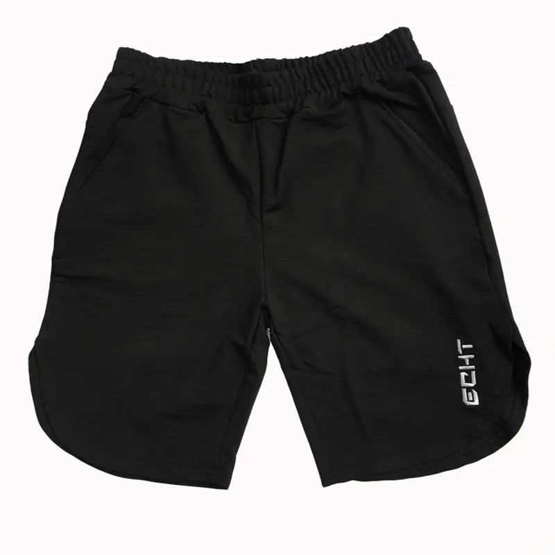 Summer Casual Shorts Cotton Men Gym Fitness Bodybuilding Pants