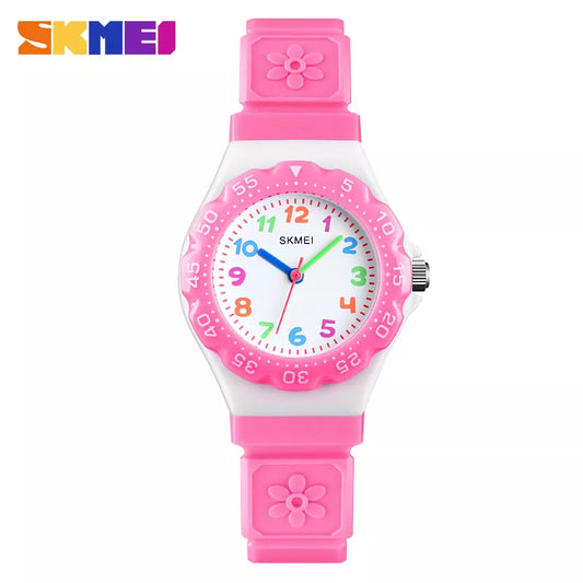 SKMEI NEW Kids  Outdoor Sports Waterproof PU Wristband Quartz Children Watches