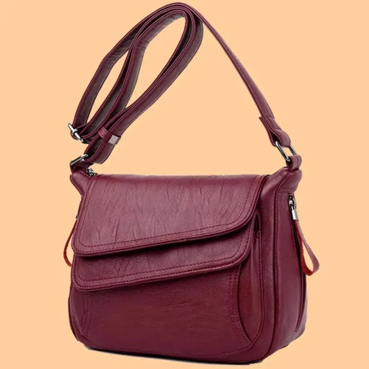 Soft Leather Luxury Purses and Handbags Crossbody Bags for Women