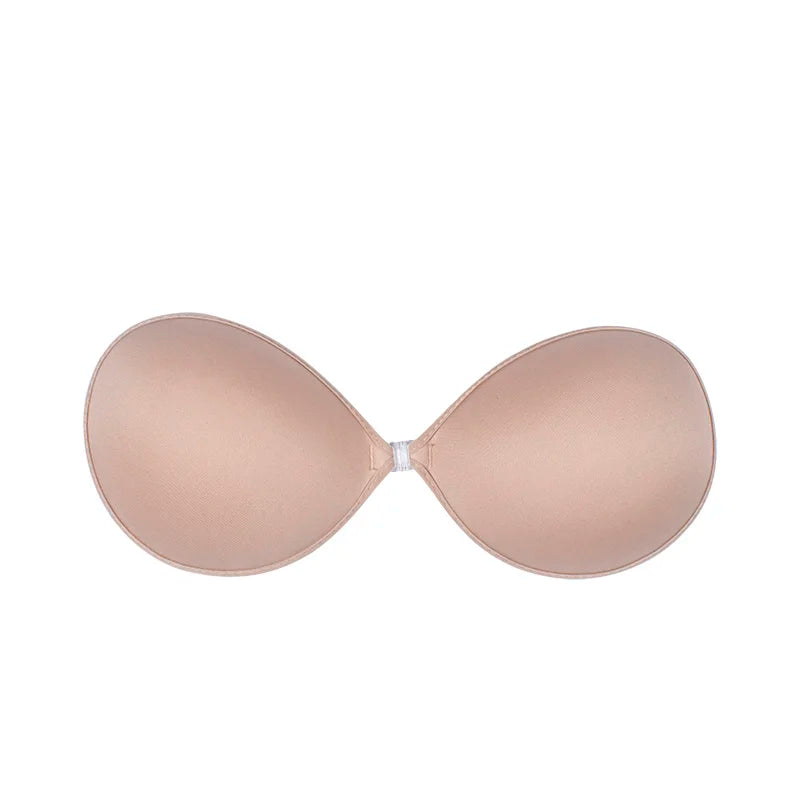 Silicone Bra Invisible Push Up Sexy Strapless Bra Stealth Adhesive Backless