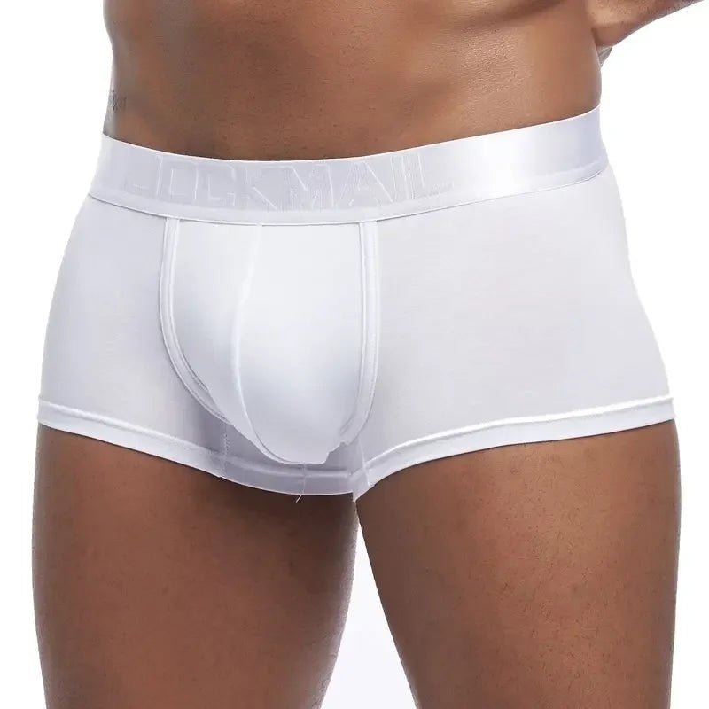 Mens Underwear Boxers Boxershorts Men Elastic Waist Male Panties