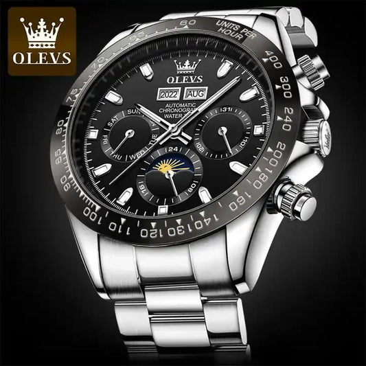 Waterproof Stainless Steel Watches Automatic Mechanical Watch