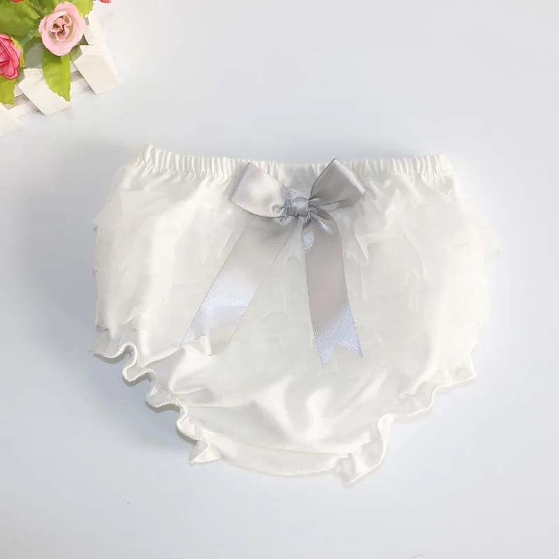 Summer Baby Bloomers Princess Bow Girls Short Pants