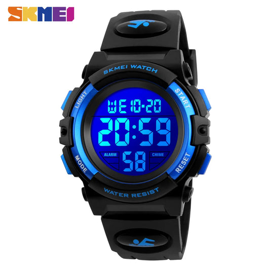 SKMEI Children LED Electronic Digital waterproof Watch