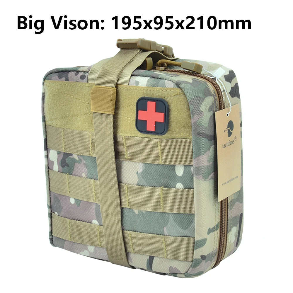 Tactical First Aid Pouch Molle Pouches Medical EMT Emergency bag