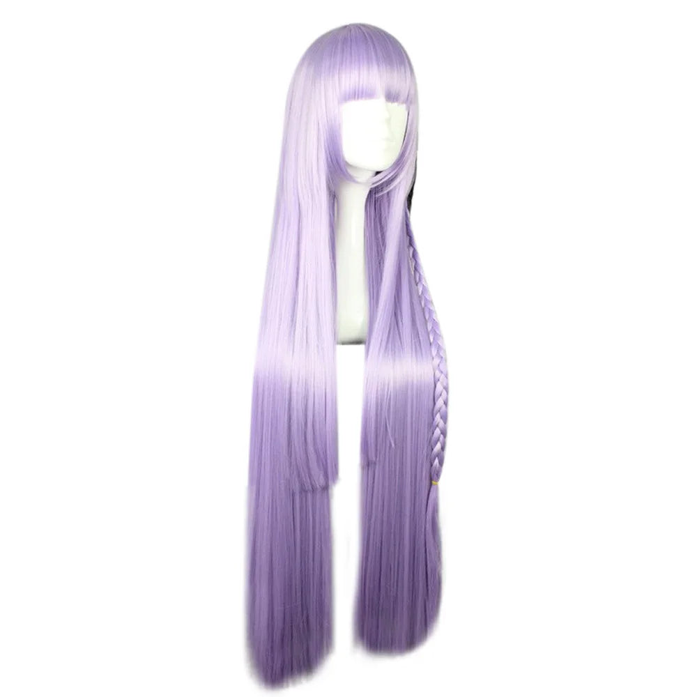 Purple Cosplay Wig Long Straight Synthetic Hair Wigs