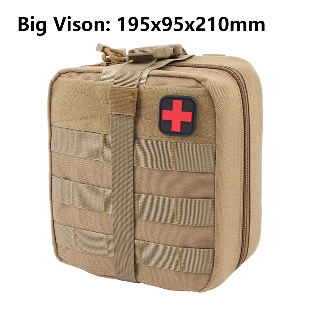 Tactical First Aid Pouch Molle Pouches Medical EMT Emergency bag