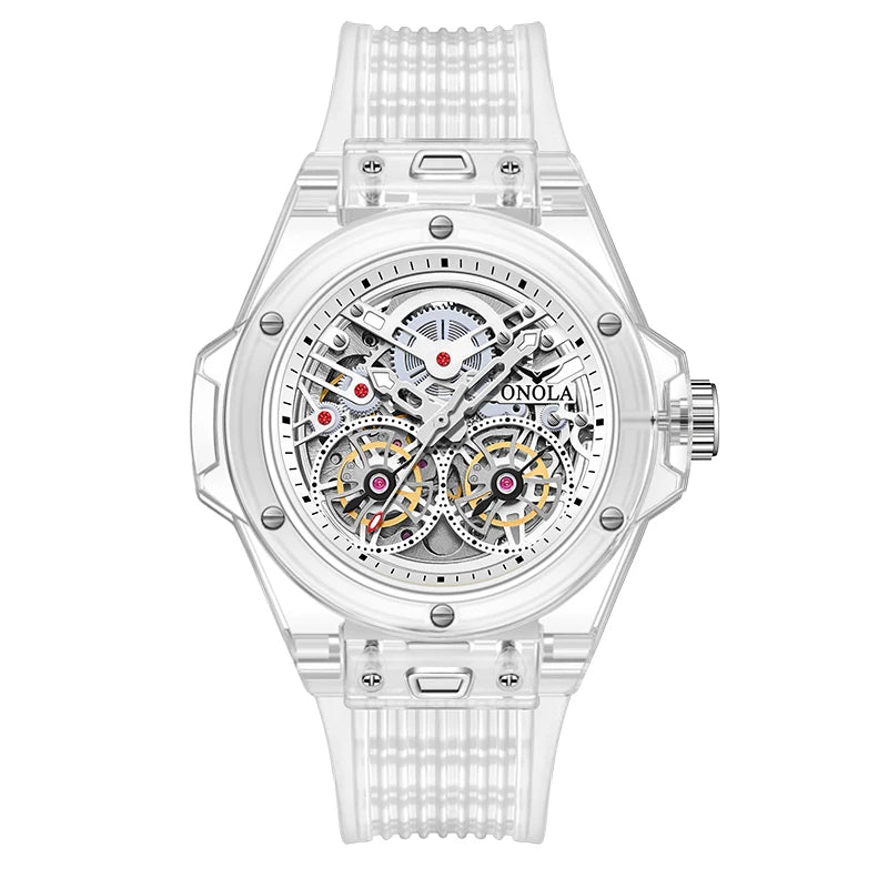 Watches for Men Man Mechanical Watch Automatic Skeleton Watch