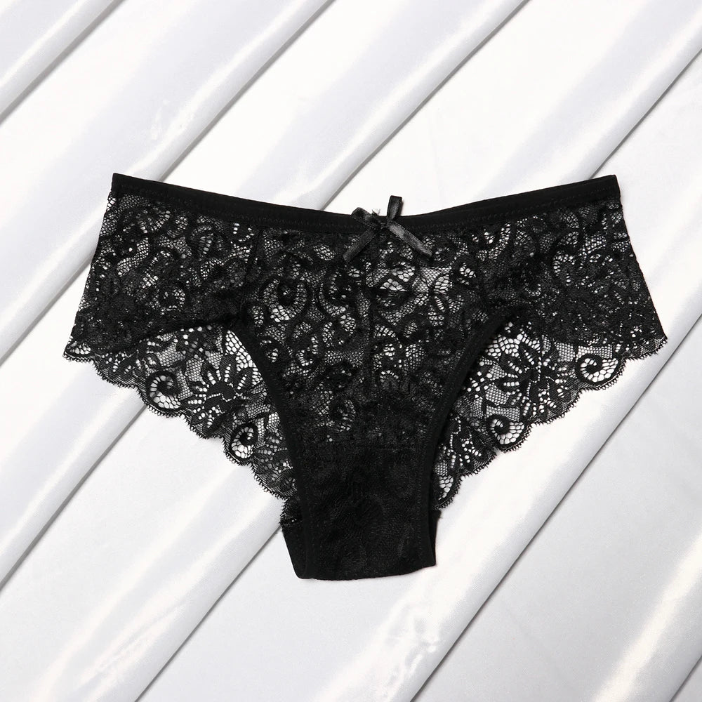 Women's Panties Breathable Female Underwear Sexy Lace Lingerie