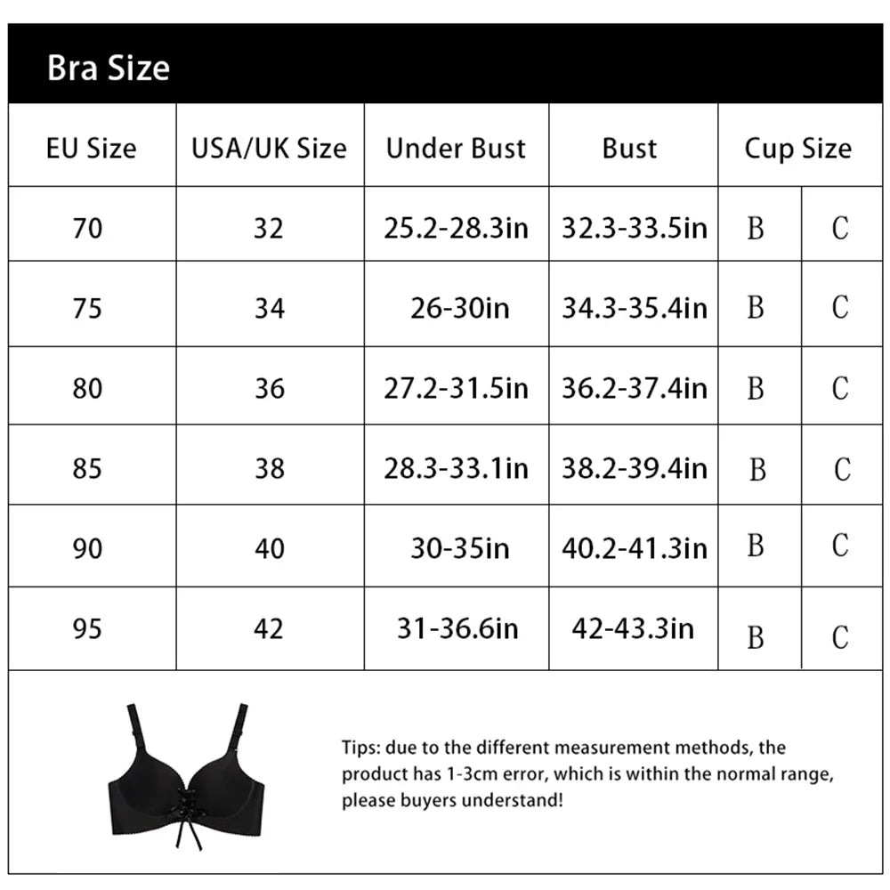 Women Sexy Seamless Bras Wireless Bralette Push Up Bra Lingerie Cotton