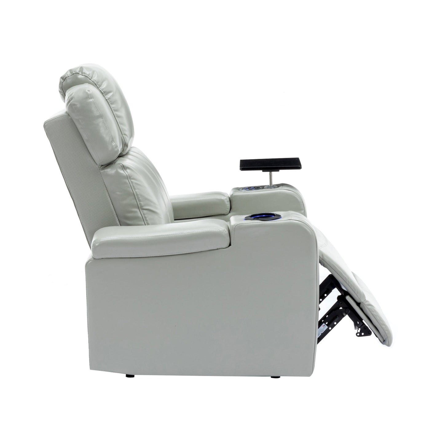 PU Leather Power Recliner Individual Seat Home Theater Recliner