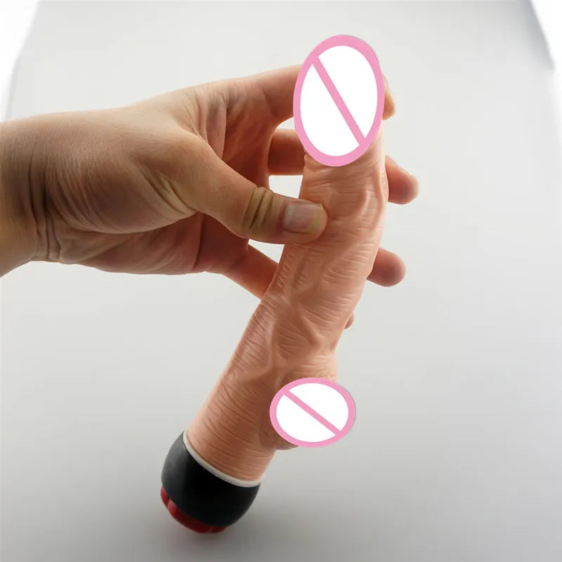 Soft Dildo Realistic Penis Sex Toys for Woman Vagina Massager Multi-Speed