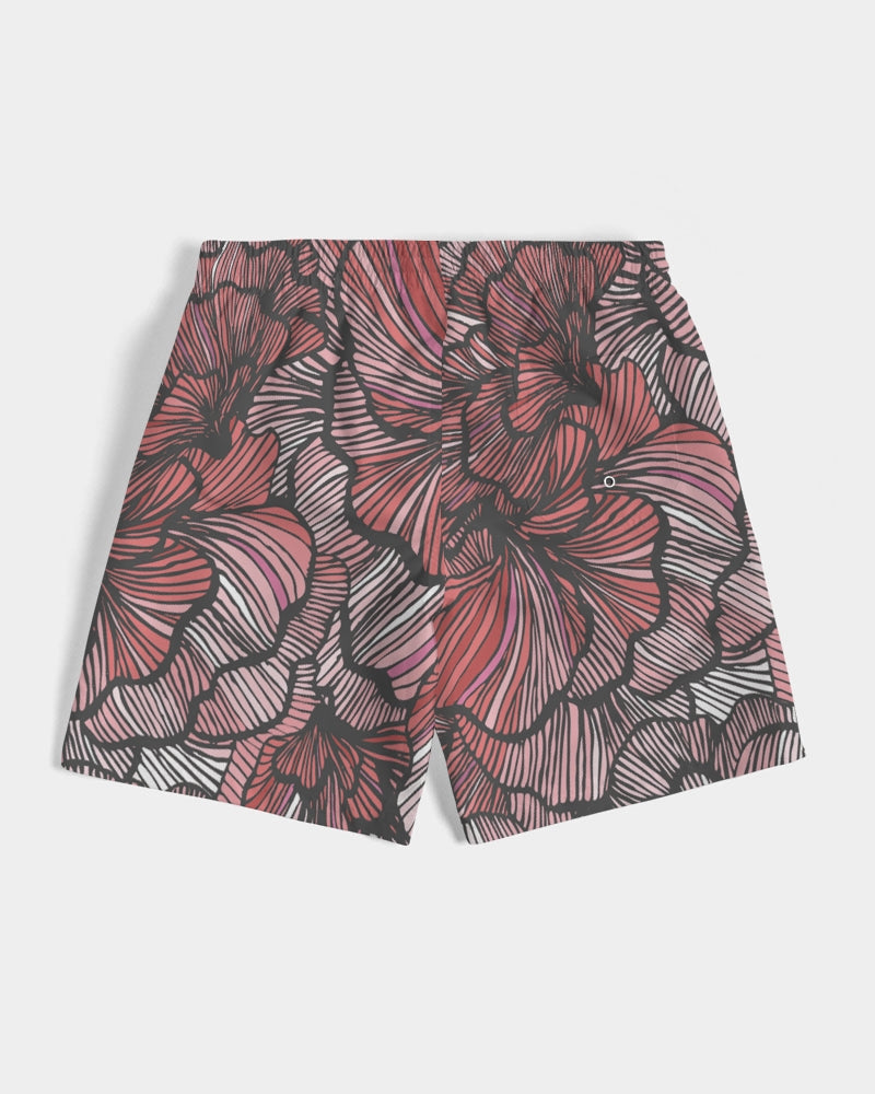 Petal Swirls 7" Classic Men Swim Trunk