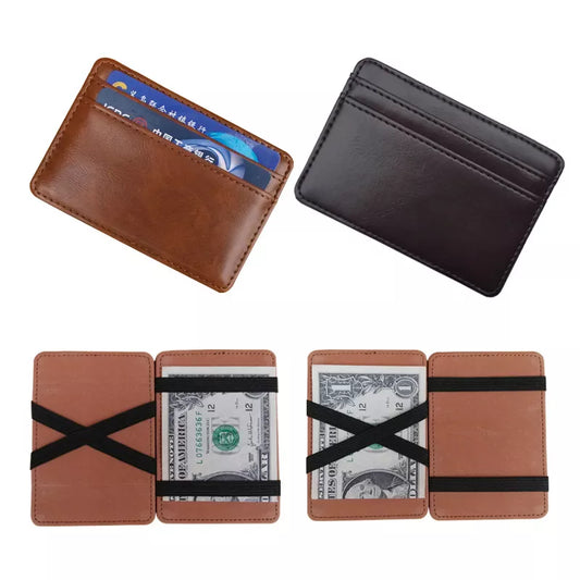 Wallets Fashion Small Men Money Clips Card Purse Thin Cash Holder